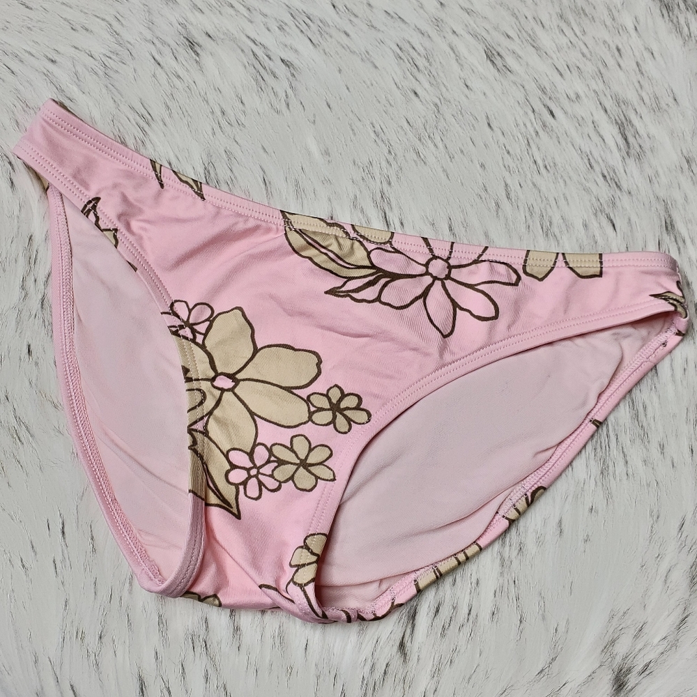 Swim Systems Bikini Bottom Pink Floral